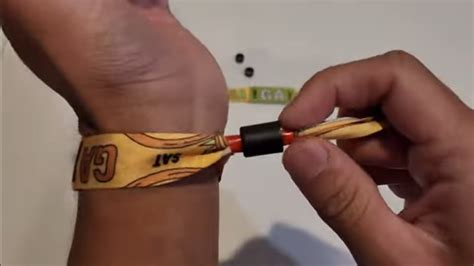 how to remove festival bracelet|festival wristbands how to loosen.